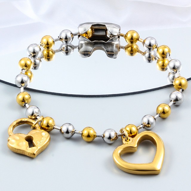 Stainless Steel uno de * 50 Bracelet-CH230215-P11XW,UNO DE & 50 jewelry