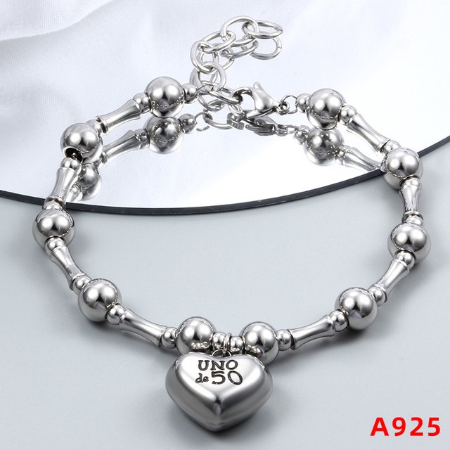 Stainless Steel uno de * 5o Bracelet-CH230526-P14TIO,UNO DE & 50 jewelry